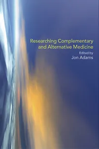 Researching Complementary and Alternative Medicine_cover