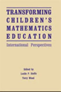 Transforming Children's Mathematics Education_cover