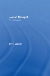 Jewish Thought_cover