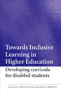 Towards Inclusive Learning in Higher Education_cover