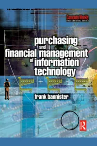 Purchasing and Financial Management of Information Technology_cover