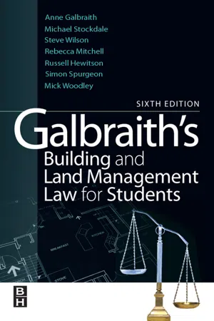 Galbraith's Building and Land Management Law for Students