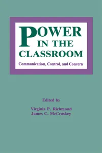 Power in the Classroom_cover