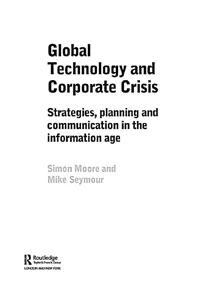 Global Technology and Corporate Crisis_cover