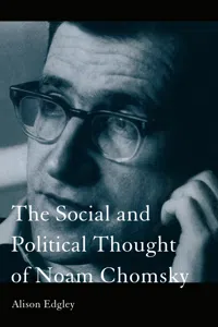 The Social and Political Thought of Noam Chomsky_cover