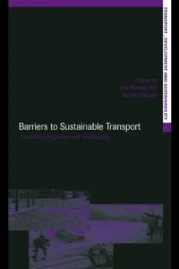 Barriers to Sustainable Transport_cover