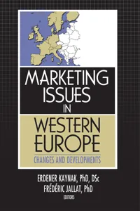 Marketing Issues in Western Europe_cover