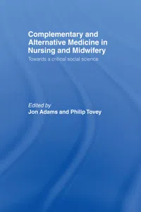 Complementary and Alternative Medicine in Nursing and Midwifery_cover