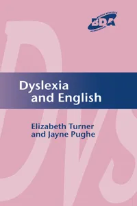 Dyslexia and English_cover