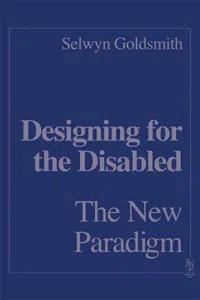 Designing for the Disabled: The New Paradigm_cover