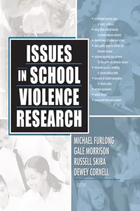 Issues in School Violence Research_cover