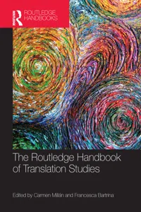 The Routledge Handbook of Translation Studies_cover