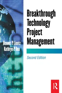 Breakthrough Technology Project Management_cover