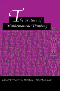 The Nature of Mathematical Thinking_cover