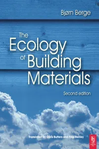 The Ecology of Building Materials_cover