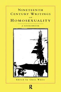 Nineteenth-Century Writings on Homosexuality_cover