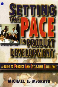 Setting the PACE in Product Development_cover