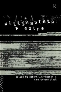 Wittgenstein and Quine_cover