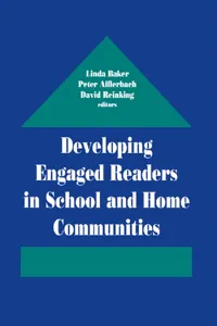 Developing Engaged Readers in School and Home Communities_cover