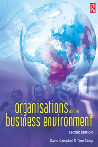 Organisations and the Business Environment_cover