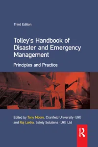 Tolley's Handbook of Disaster and Emergency Management_cover