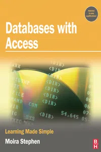 Databases with Access_cover