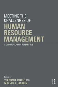 Meeting the Challenge of Human Resource Management_cover