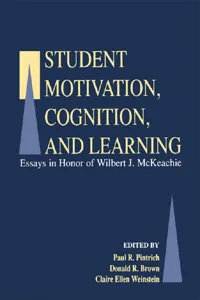 Student Motivation, Cognition, and Learning_cover