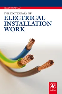 The Dictionary of Electrical Installation Work_cover