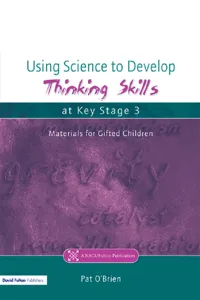 Using Science to Develop Thinking Skills at Key Stage 3_cover