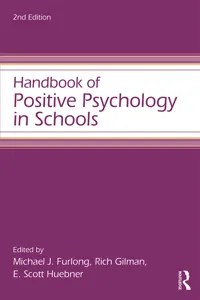 Handbook of Positive Psychology in Schools_cover