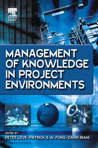 Management of Knowledge in Project Environments_cover