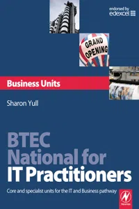 BTEC National for IT Practitioners: Business units_cover