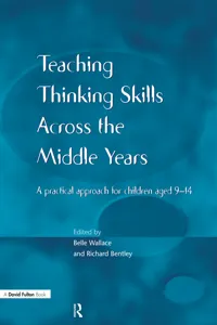 Teaching Thinking Skills across the Middle Years_cover