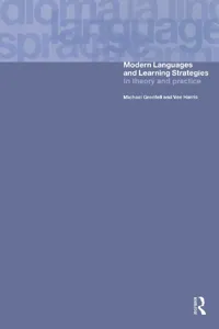 Modern Languages and Learning Strategies_cover