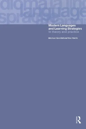 Modern Languages and Learning Strategies