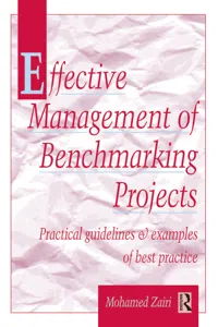 Effective Management of Benchmarking Projects_cover