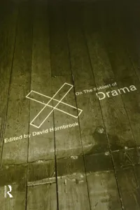 On the Subject of Drama_cover