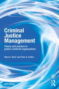 Criminal Justice Management, 2nd ed._cover