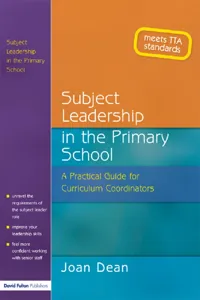 Subject Leadership in the Primary School_cover