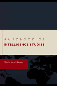 Handbook of Intelligence Studies_cover