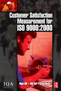 Customer Satisfaction Measurement for ISO 9000: 2000_cover