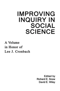 Improving Inquiry in Social Science_cover