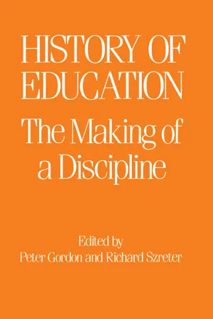 The History of Education