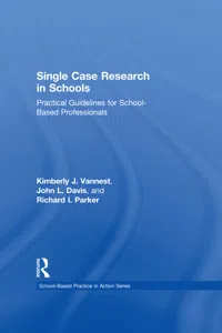 Single Case Research in Schools_cover