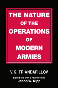 The Nature of the Operations of Modern Armies_cover