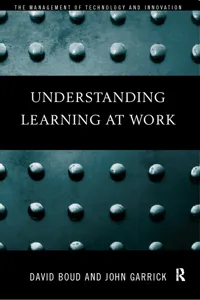 Understanding Learning at Work_cover