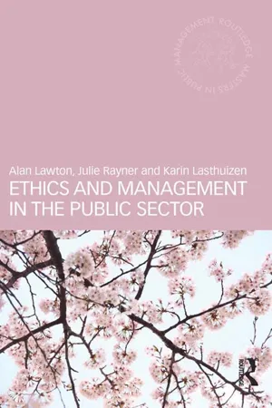 Ethics and Management in the Public Sector