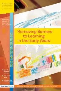 Removing Barriers to Learning in the Early Years_cover