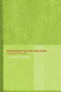 Reassessing Political Ideologies_cover